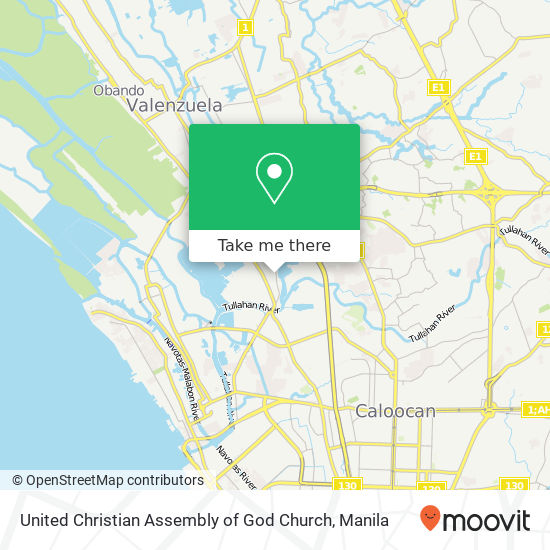 United Christian Assembly of God Church map