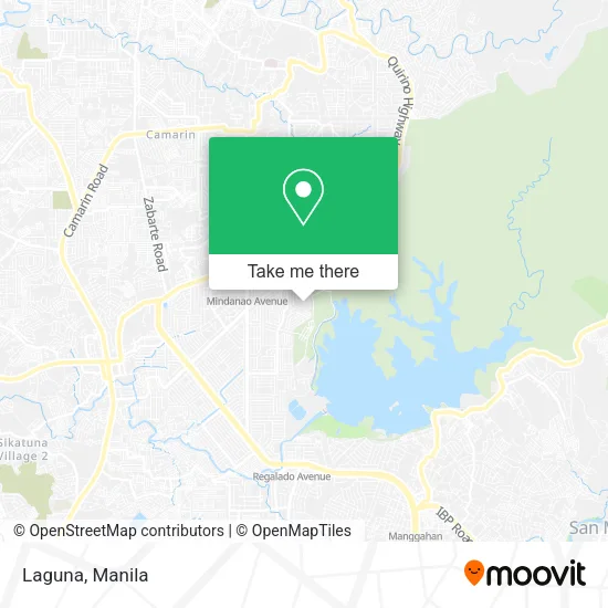 Laguna map