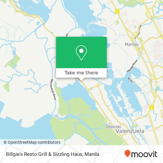 Billgie's Resto Grill & Sizzling Haus map