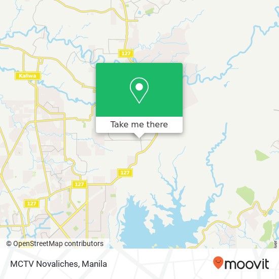 MCTV Novaliches map