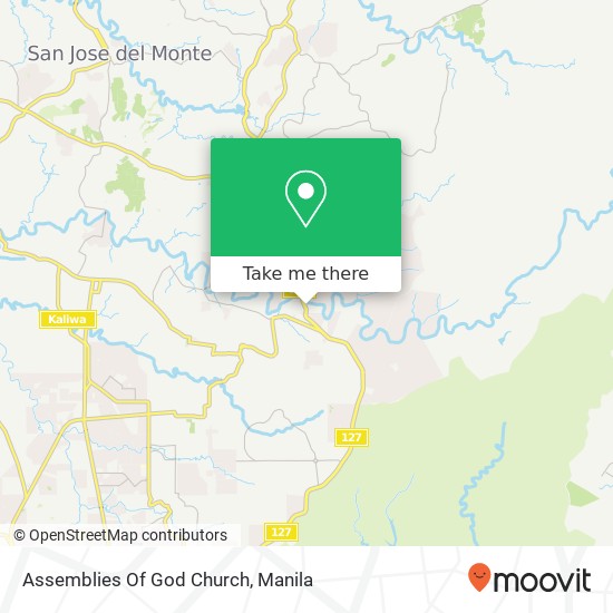 Assemblies Of God Church map