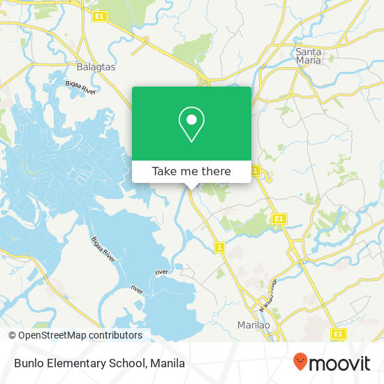 Bunlo Elementary School map