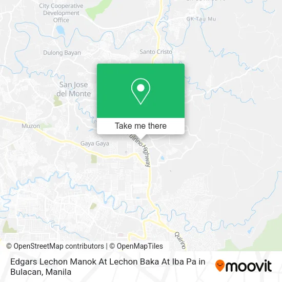 Edgars Lechon Manok At Lechon Baka At Iba Pa in Bulacan map