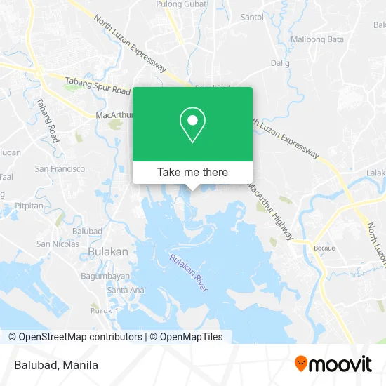 Balubad map