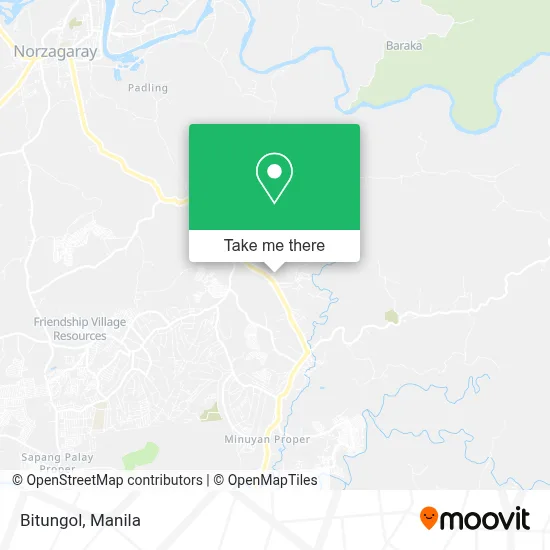 Bitungol map
