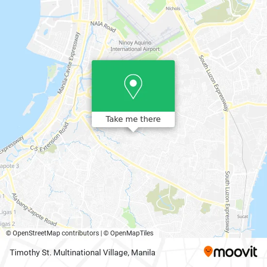 Timothy St. Multinational Village map
