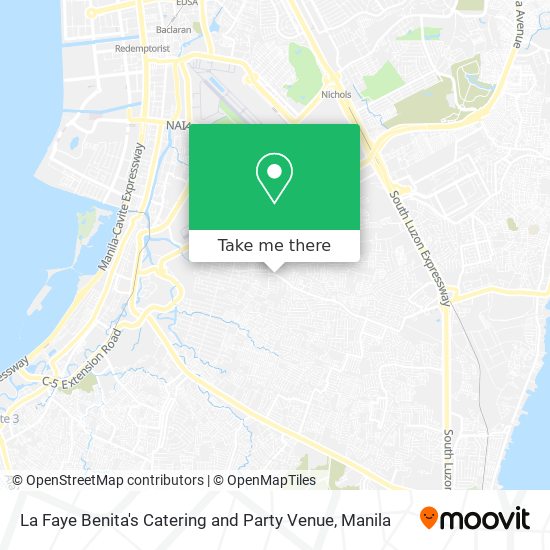 La Faye Benita's Catering and Party Venue map