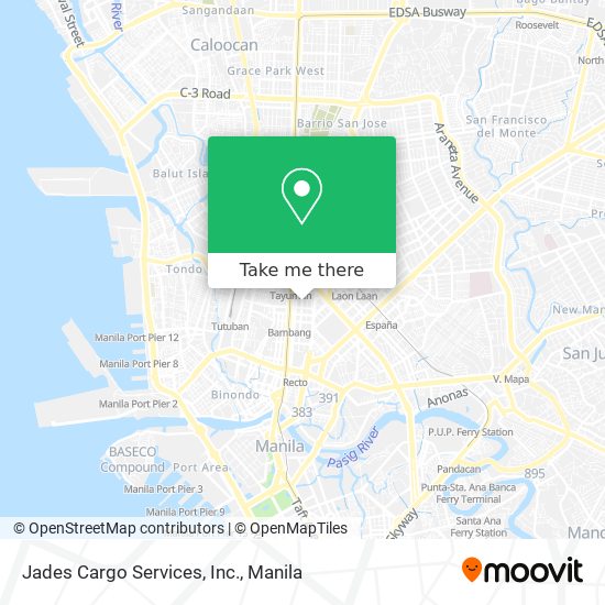 Jades Cargo Services, Inc. map