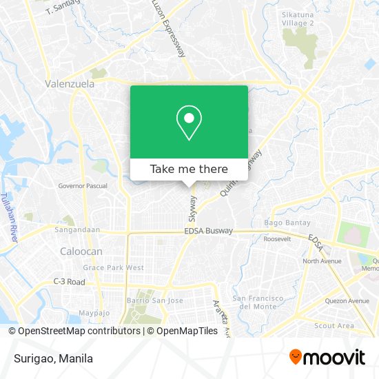 Surigao map
