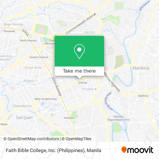 Faith Bible College, Inc. (Philippines) map