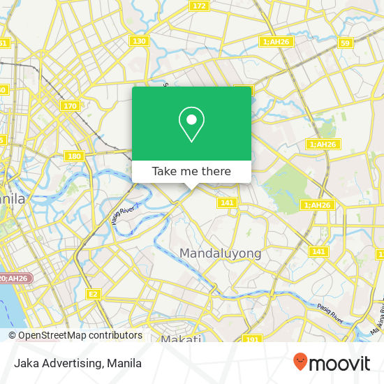 Jaka Advertising map