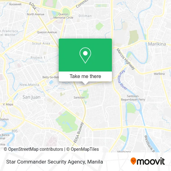 Star Commander Security Agency map