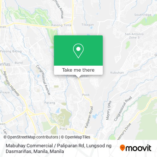 Mabuhay Commercial / Paliparan Rd, Lungsod ng Dasmariñas, Manila map