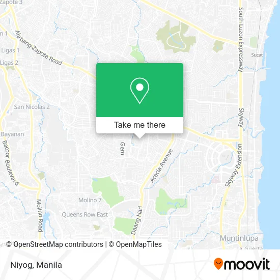 Niyog map