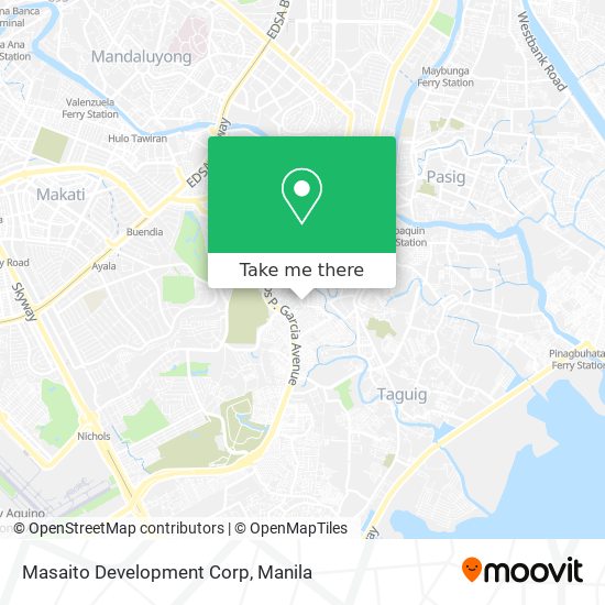 Masaito Development Corp map