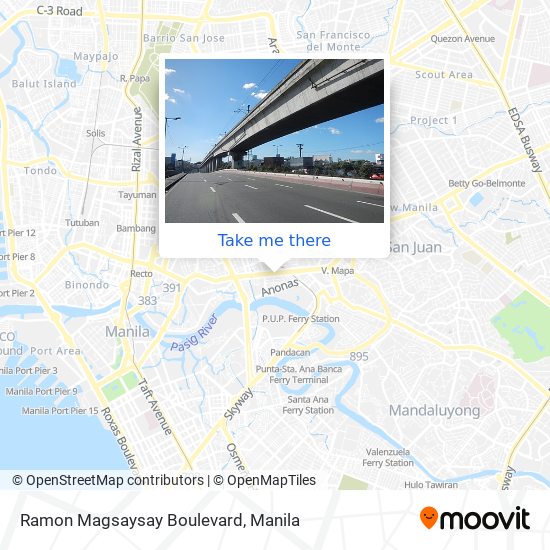 Ramon Magsaysay Boulevard map