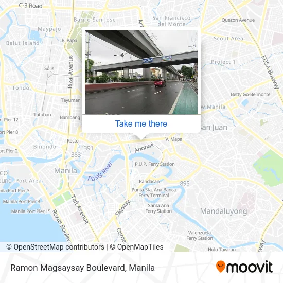 Ramon Magsaysay Boulevard map