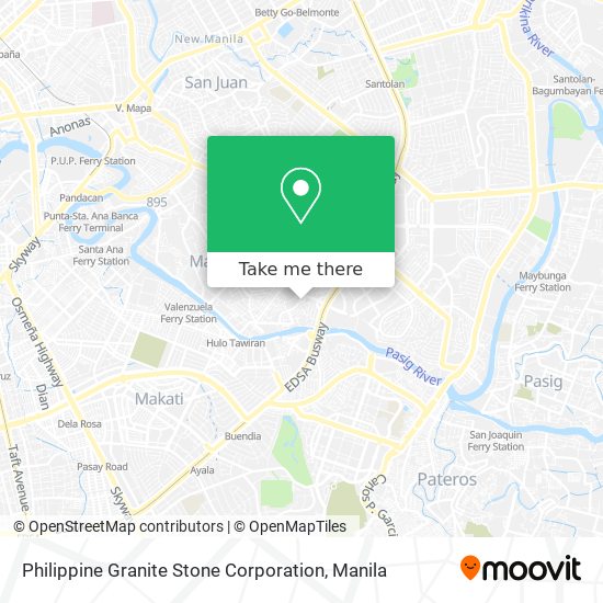 Philippine Granite Stone Corporation map