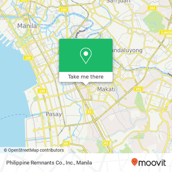 Philippine Remnants Co., Inc. map
