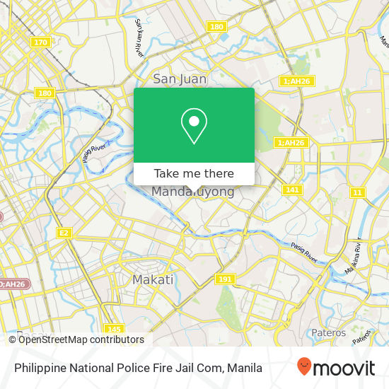 Philippine National Police Fire Jail Com map
