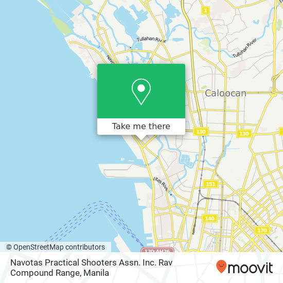 Navotas Practical Shooters Assn. Inc. Rav Compound Range map