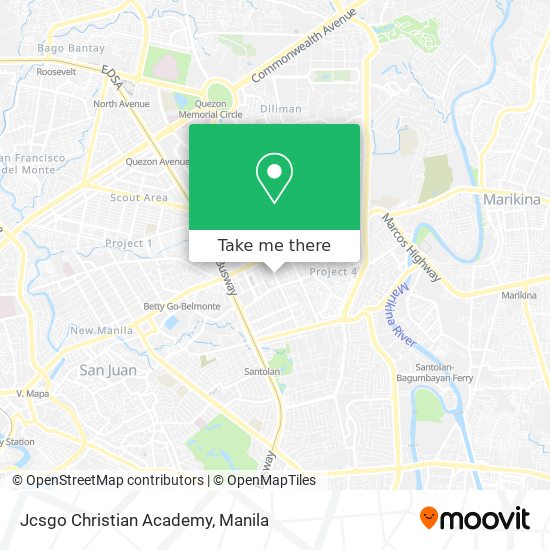 Jcsgo Christian Academy map