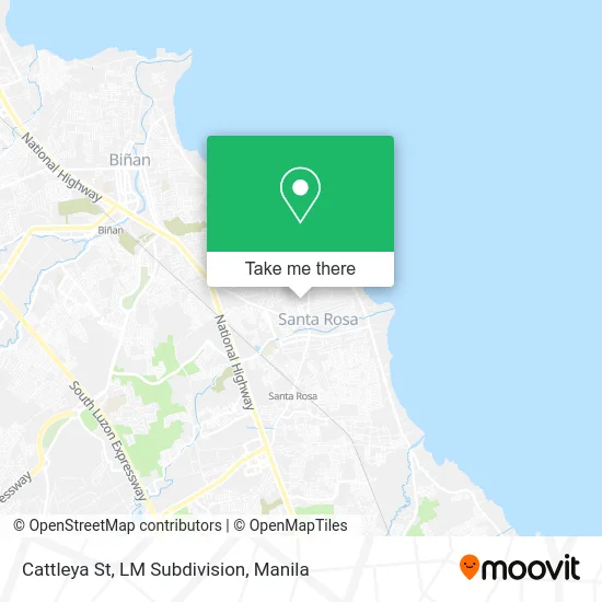 Cattleya St, LM Subdivision map