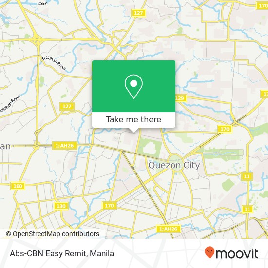 Abs-CBN Easy Remit map