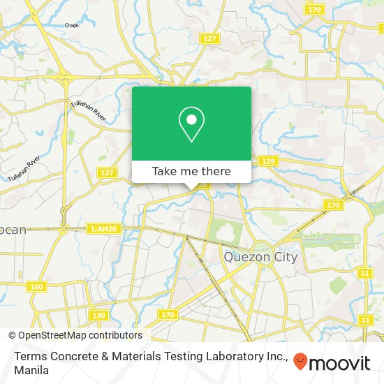 Terms Concrete & Materials Testing Laboratory Inc. map