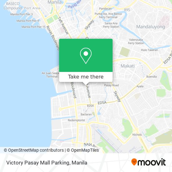 Victory Pasay Mall Parking map