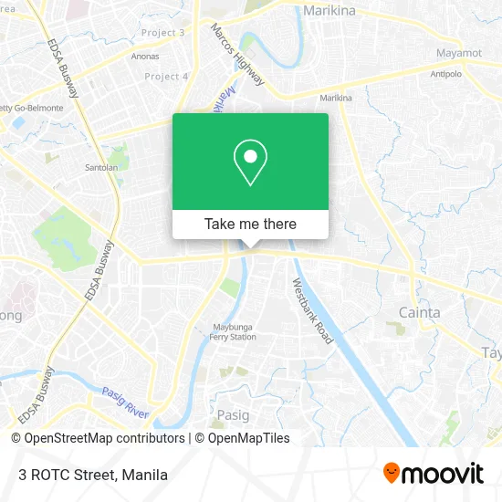 3 ROTC Street map