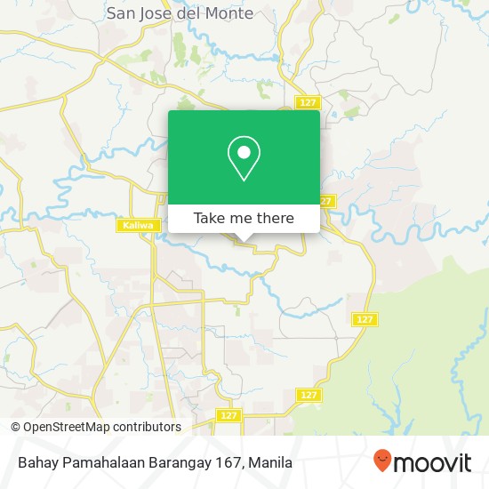 Bahay Pamahalaan Barangay 167 map