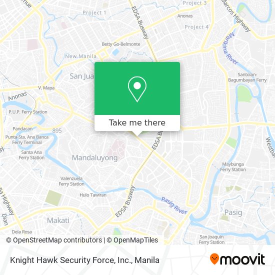 Knight Hawk Security Force, Inc. map