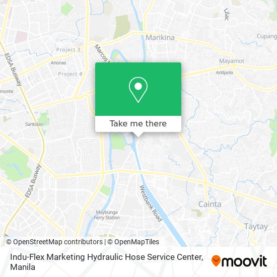 Indu-Flex Marketing Hydraulic Hose Service Center map
