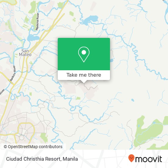 Ciudad Christhia Resort map