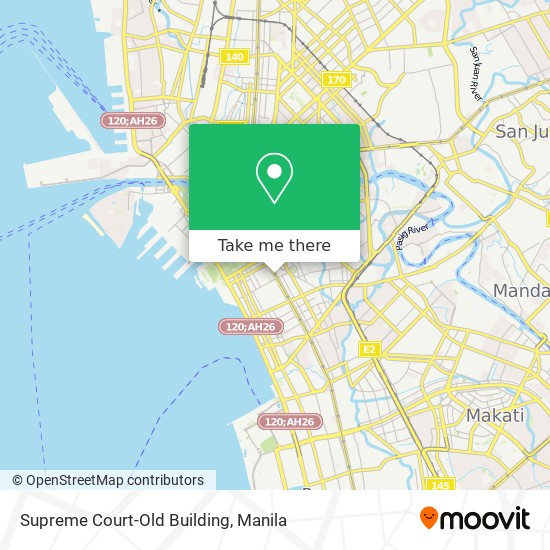 Supreme Court-Old Building map