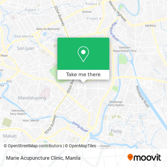 Marie Acupuncture Clinic map