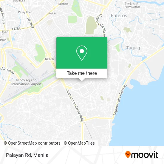 Palayan Rd map