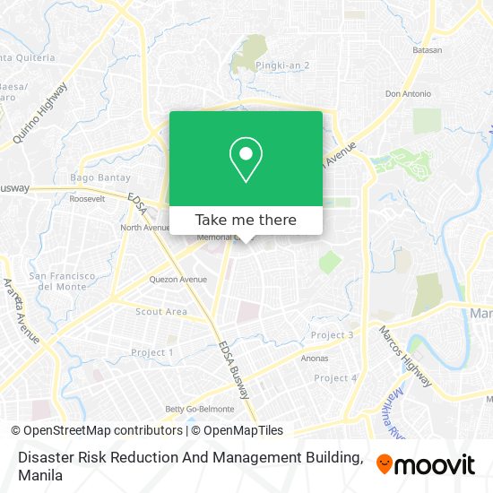 Disaster Risk Reduction And Management Building map