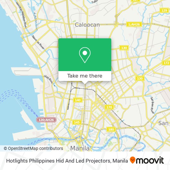 Hotlights Philippines Hid And Led Projectors map