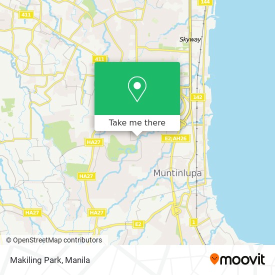 Makiling Park map