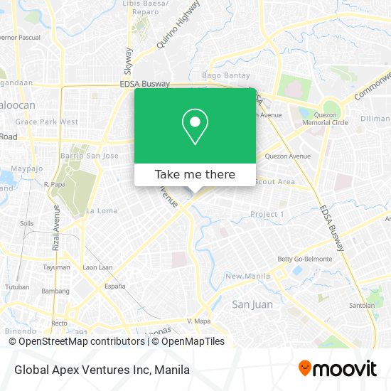 Global Apex Ventures Inc map