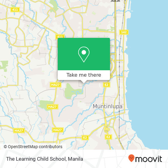 The Learning Child School map