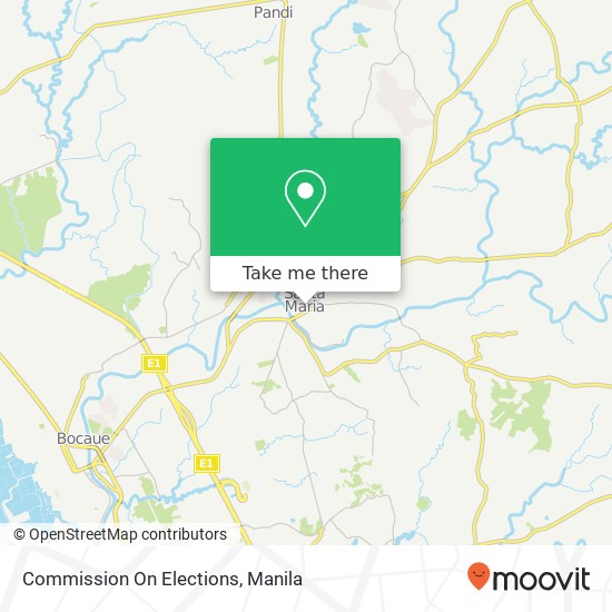 Commission On Elections map