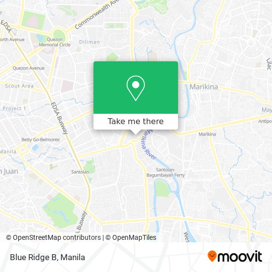 How To Get To Blue Ridge B In Quezon City By Bus Or Train?