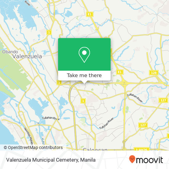 Valenzuela Municipal Cemetery map