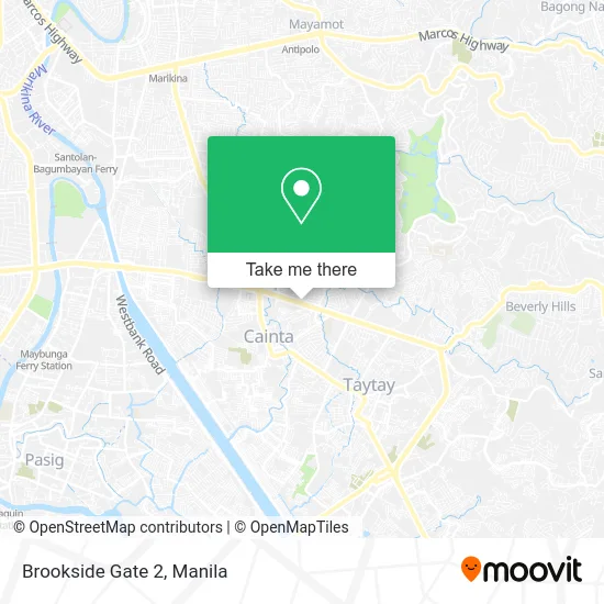 Brookside Gate 2 map