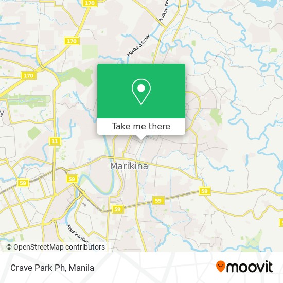 Crave Park Ph map