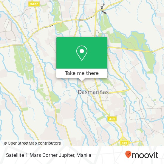 Satellite 1 Mars Corner Jupiter map