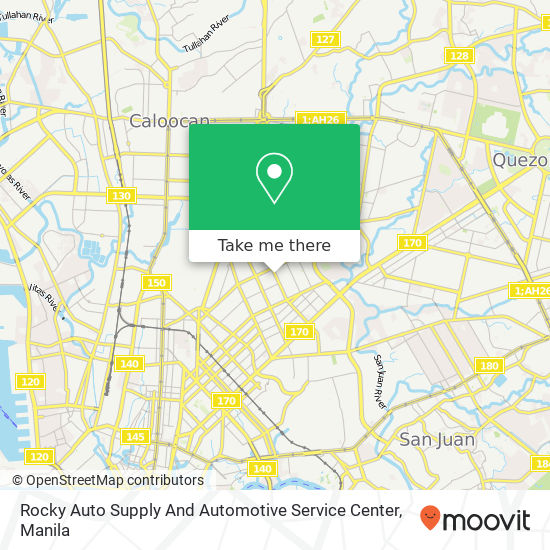 Rocky Auto Supply And Automotive Service Center map